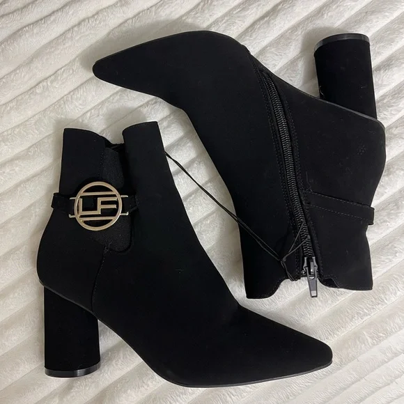 London Fog Heeled Booties - Picture 2 of 5